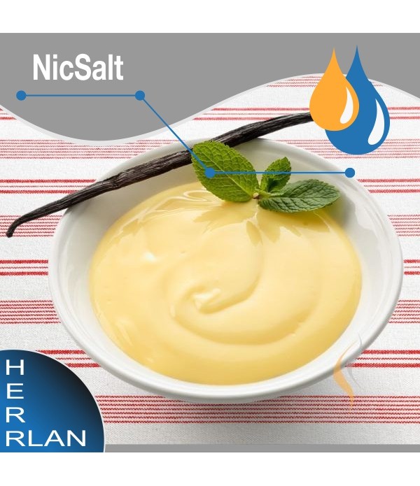 HERRLAN Vanille-Pudding NIC SALT Liquid