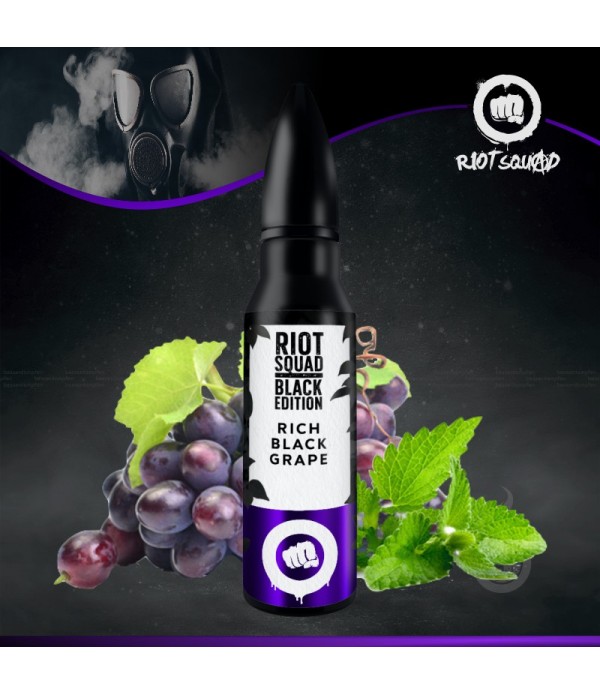 RIOT SQUAD Black Edition Rich Black Grape Aroma - 15 ml