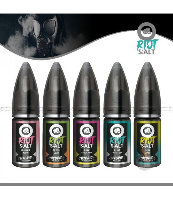 RIOT SALT Tropical Fury Hybrid Nic Salt Liquid - 10 ml