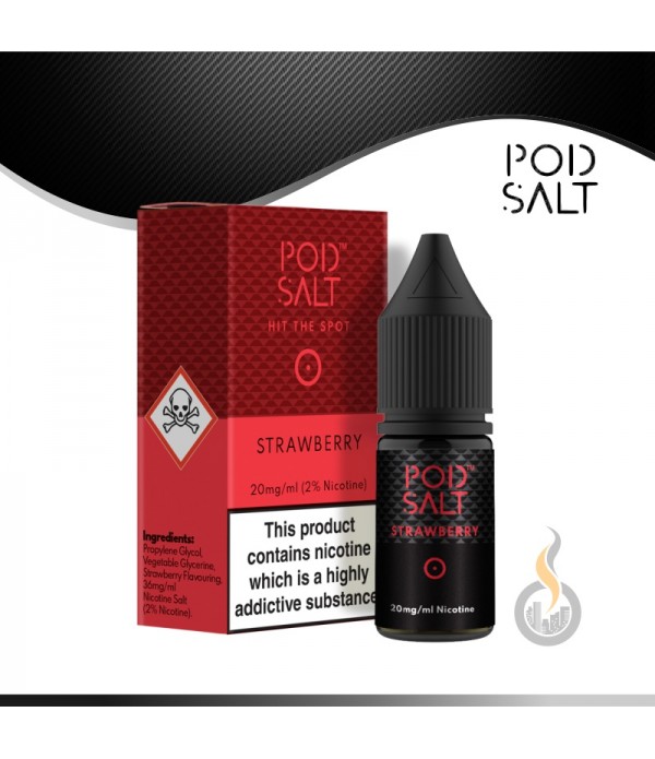 POD SALT Strawberry Nikotinsalz Liquid - 10 ml