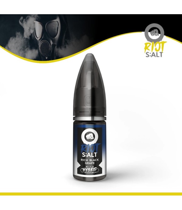 RIOT SALT Rich Black Grape Hybrid Nic Salt Liquid ...