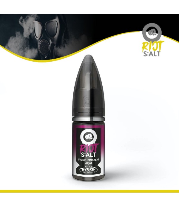 RIOT SALT Pure Frozen Acai Hybrid Nic Salt Liquid ...