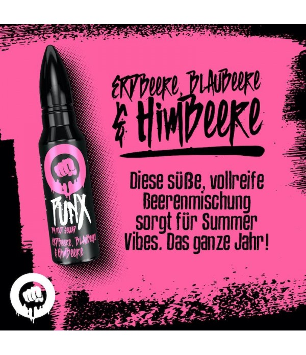 PUNX Erdbeere, Blaubeere & Himbeere Aroma - 15 ml