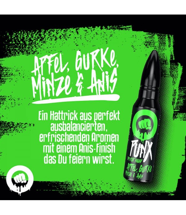 PUNX Apfel, Minze, Gurke & Anis Aroma - 15 ml