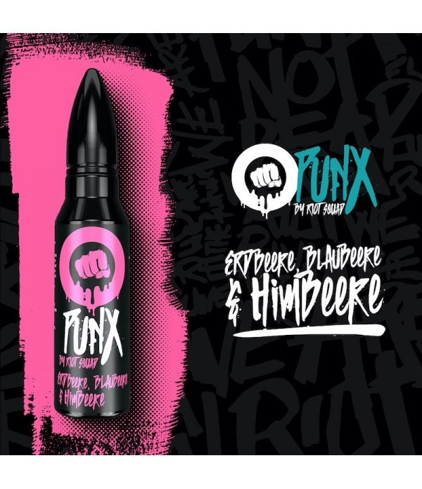 PUNX Erdbeere, Blaubeere & Himbeere Aroma - 15 ml