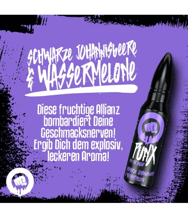 PUNX Schwarze Johannisbeere & Wassermelone Aroma - 15 ml