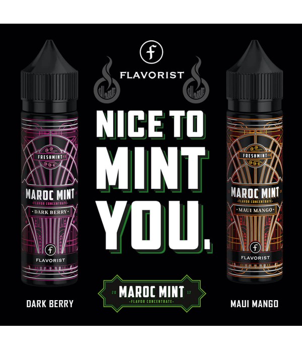 FLAVORIST Maroc Mint Dark Berry Aroma - 15 ml