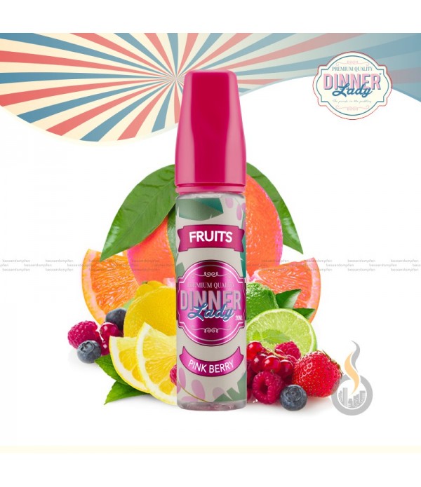 DINNER LADY FRUITS Pink Berry Aroma - 20 ml