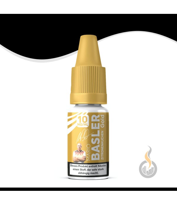 MARIO BASLER - Gold - Zitronenkuchen Liquid - 10 ml