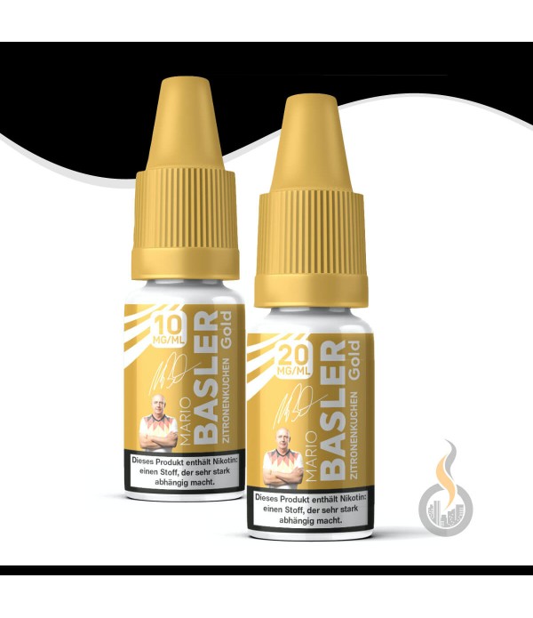 MARIO BASLER - Gold - Zitronenkuchen Liquid - 10 ml