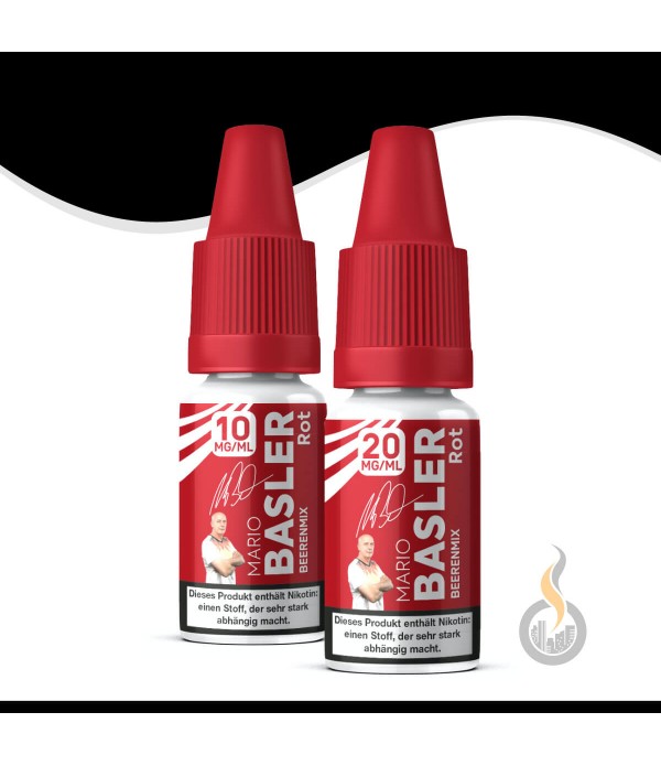 MARIO BASLER - Rot - Beerenmix Liquid - 10 ml