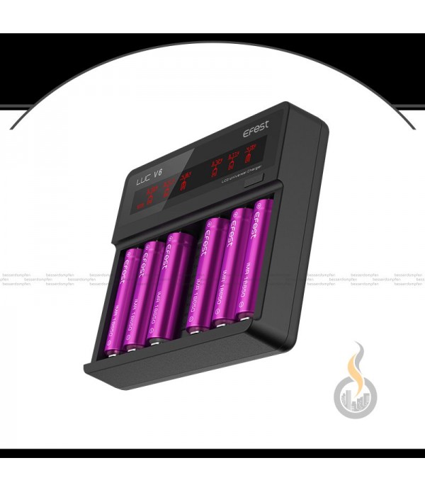 Efest LUC V6 Ladegerät 6-Schacht