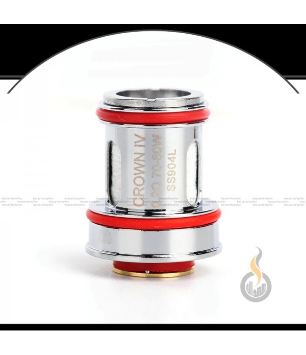 4x UWELL Crown 4 Dual Coils - 0.2 Ohm