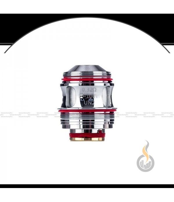 2x UWELL Valyrian 2 UN2 Single Meshed Coil - 0.32 Ohm