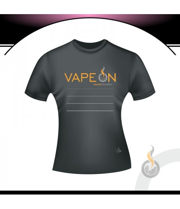 besser T-SHIRT - VAPE ON - Damen