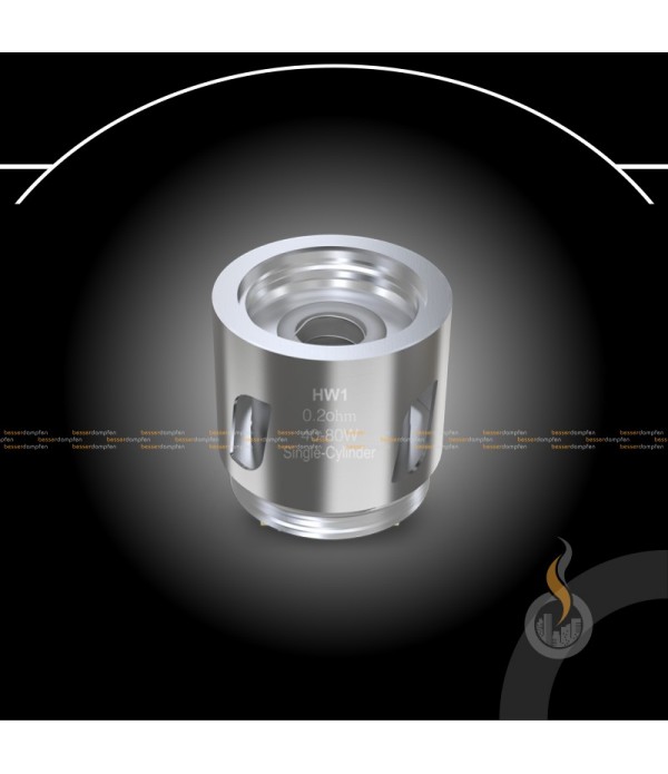 5x Eleaf ELLO Mini HW1 SINGLE Cylinder Coil - 0.2 Ohm