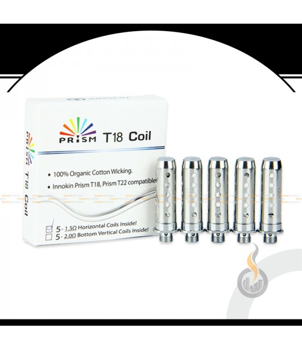 5x Innokin (Endura) Prism T18/T22 - Ersatz Coils