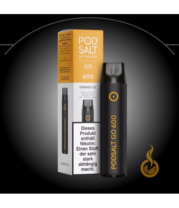 Pod Salt Go 600 Einweg E-Zig Orange Ice